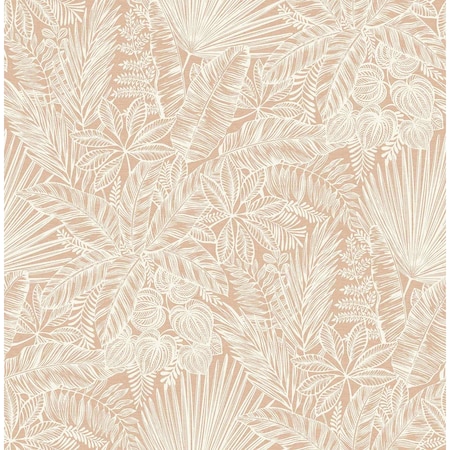 A-Street Prints Vita Blush Botanical Wallpaper 4120-26801