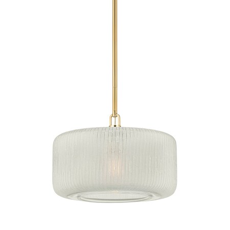 Hudson Valley Lighting Beechurst 16 in. Pendant Aged Brass 7017-AGB