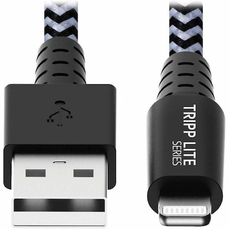 Tripp Lite Heavy Duty Lightning to USB Sync / Charge Apple iPhone iPad 3ft M100-003-HD