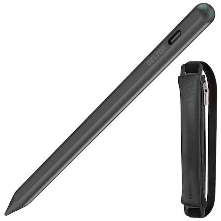 Delton DAP7 Stylus Pen, Wireless Magnetic Charging, Black AP7