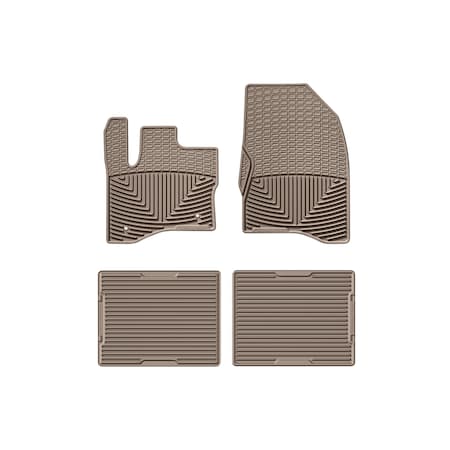 Weathertech Tan, Front and Rear All Weather Floor Mats WTFT167273