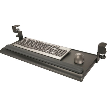 Ergoguys EXTRA-WIDE DESK CLAMP KEYBOARD TRAY WITH GEL WRIST REST KB-1021