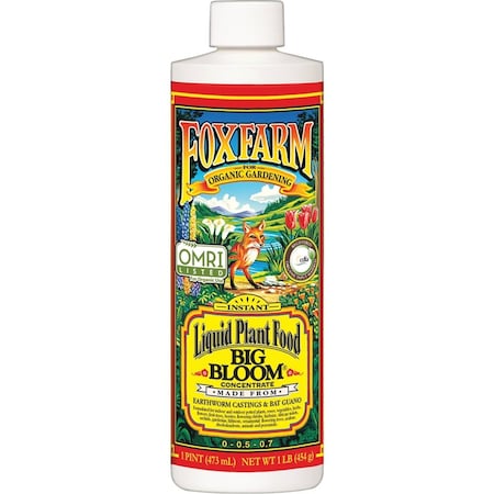 Foxfarm Big Bloom 1 Pt. 0-0.5-0.7 Liquid Plant Food FBBP