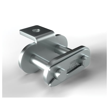 Hkk Chain A-1 Attachment Spring Clip Connecting Link, #40 chain, 1/2 P, 0.156 Dia Pin, 304 SS SR040SCLA1