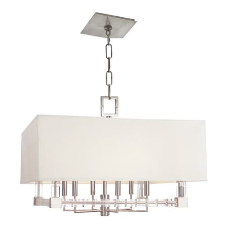Hudson Valley Lighting Alpine 6 Light Chandelier 26 In. Polished Nickel 7126-PN