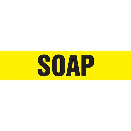 Accuform ASME ANSI PIPE MARKER SOAP RPK641STB