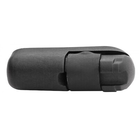 Whitecap Plastic End Fitting, Black WHCG-1030C
