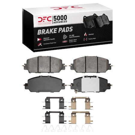 Dfc 5000 Advanced Disc Brake Pad Set, 1552-2036-01