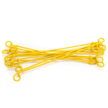 Zoro Select Bale Ties, 16 ga, Wire Ties, 12 in 16PVC12-5M-AI1