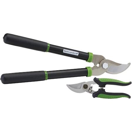 Best Garden 15'' Bypass Lopper & 7'' Bypass Pruner Combo GM-6962