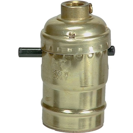 Eaton Wiring Devices Lamp Holder, 250 V, 660 W, Brass BP940ABD