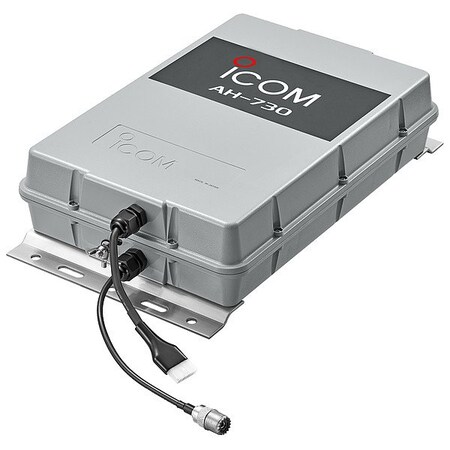 Icom Antenna Tuner, Plastic, 3 1/8" H, 13 3/8" L AH730