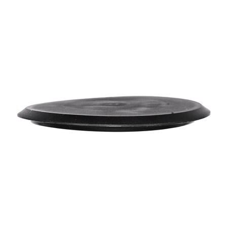 Auveco Flush Sheet Metal Plug 3in Hole Black, 5PK 18806