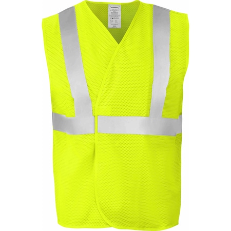 Ironwear Safety Vest One Size Class 2 , Hook & Loop 1269-L