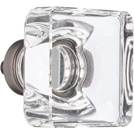 Patioplus 1.75 in. Square Cabinet Knob, Antique Nickel PA2046392