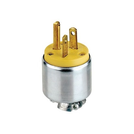 Leviton Commercial Grade Plug 20 Amp, 125 Volt 520PA