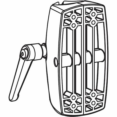 Ergotron ERGOTRONLARGEPOLECLAMP-VESABLK 60420200