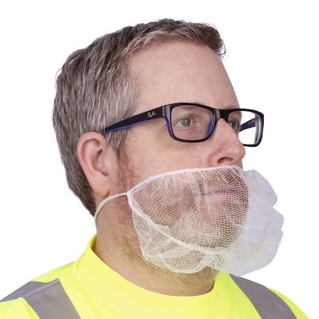 Cordova Beard Cover, Nylon, PK1000 BN/10