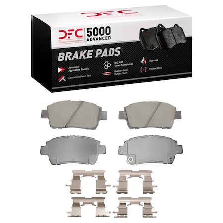 Dfc 5000 Advanced Disc Brake Pad Set, 1552-0822-01