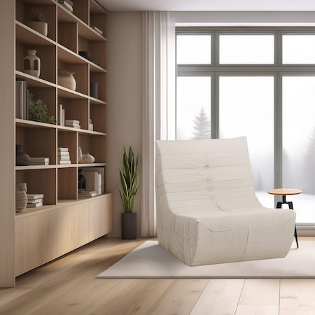 Deko Living Beige Compressed Foam Chair CIF50219LST