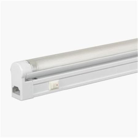 Jesco Sleek Led Adjustable 24 in. 6000K White With Switch SGA-LED-24/60-WH-SW