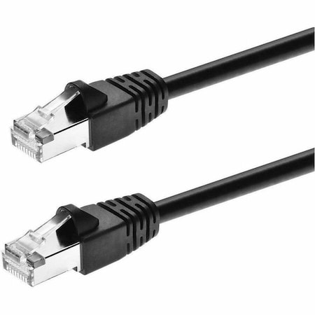 Monoprice Cat6A Ethernet Patch Cable - Snagless RJ45_ 550Mhz_ STP_ Pure Bare Cop 24416