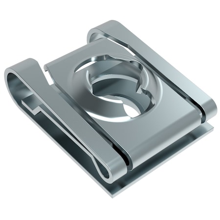 Southco DZUS Lion Quarter-Turn Receptacle, Large Size, Steel Zinc Immersion Coating 85-47-101-15