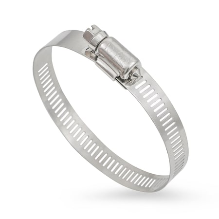 Everflow Stainless Steel Worm Drive Hose Clamps 3-3/4'' - 6'' Adjustable SAE 88, 10PK 6788SSHCA