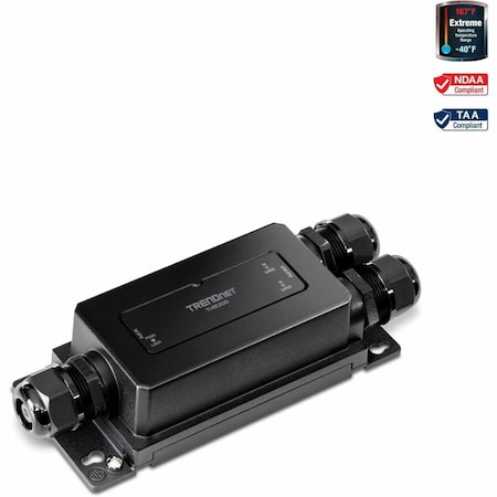 Trendnet 2-PORT INDUSTRIAL OUTDOOR GIGABIT POE++ EXTENDER TI-BE200
