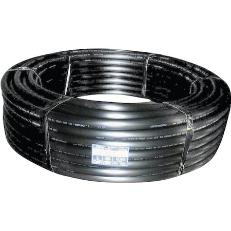 Cresline Cresline 18115 Pipe Tubing, 1 in, Plastic, Black, 100 ft L, 160 psi Pressure 18115