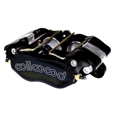 Wilwood 5.25 in. Dynapro Brake Caliper with Mount 1.75 in. Black Pistons 1.25 in. Disc 120-9691