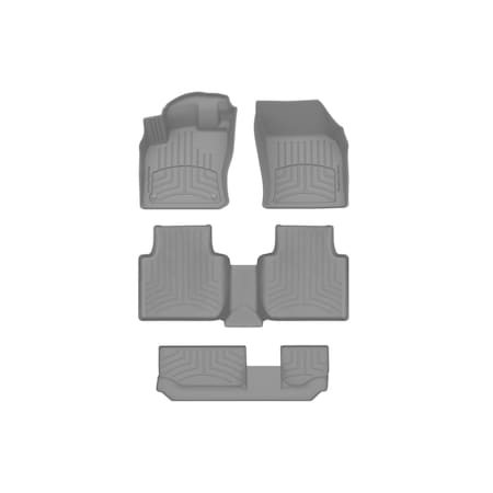 Weathertech Grey, Front and Rear and Rear FloorLiner HP 4615631IM-469893-4IM