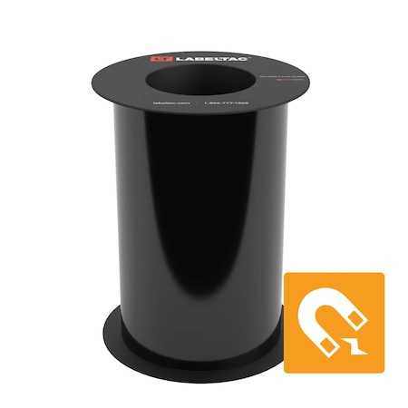 Labeltac Magnetic Supply 8in x 25ft LT9, Black LT803M-C