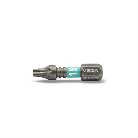 Vega Impactech TORX 15 Insert Bit x 1 in T125T15A
