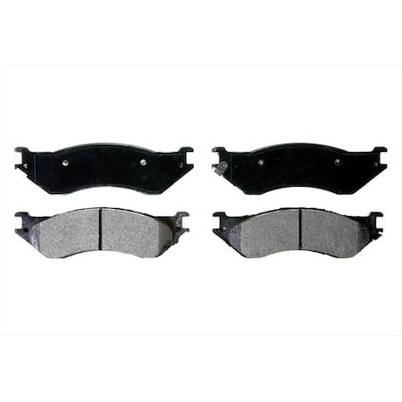 Wagner Brake ZX702A Semi-Metallic Front Brake Pads W66-ZX702A