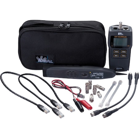 Ideal TTT Kit, RJ-45, RJ-11, F-Type Adapter 33-866