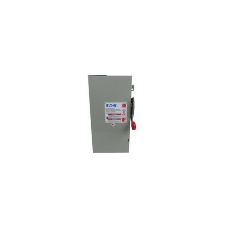 Eaton Safety Switch, Fusible, NEMA 3R, Steel DH223NRK