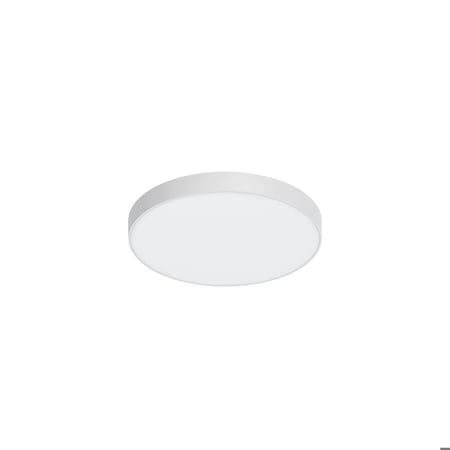 Afx Brim LED Flush Mount - White - 9in Dia. BRMF09LAJD4WH