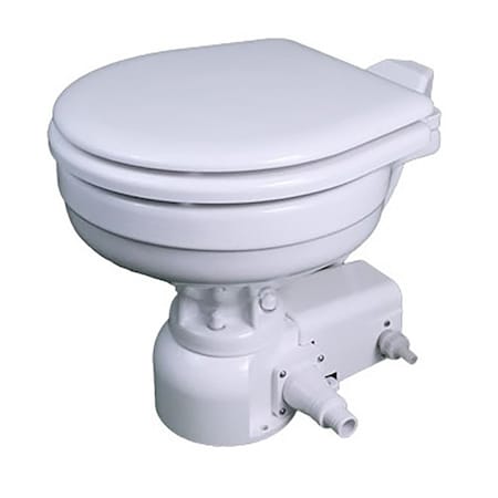 Raritan Sea Era Marine Size Pressurized Freshwater Toilet w/Multifunction Panel - White - 12V 162MF01201