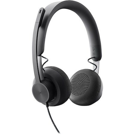 Logitech Logitech Zone Wired Noise Cancelling Headset, USB-C with USB-A adapter, graphite 981000876