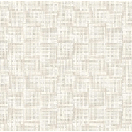 A-Street Prints Ting Cream Lattice Wallpaper 2972-86161