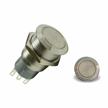 Perfectpitch 22mm Latching Billet Button without Illumination PE317026