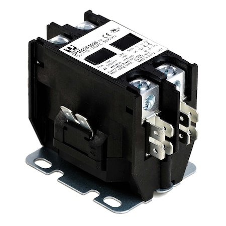 Resideo 2 pole 120 Vac PowerPro Definite Purpose Contactor. Replaces DP2020B5039 DPL2020B5039