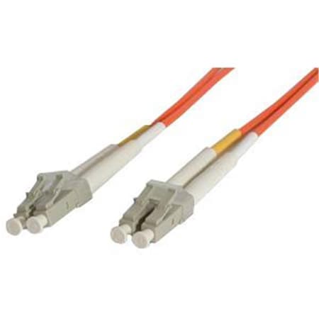 Ezgeneration Fiber Optic Duplex Patch Cable 32.81ft 2 x LC 2 x LC Duplex Cable Multimode Orange EZ646539