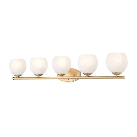 Z-Lite Colette Modern Gold 5 Light Vanity 1963-5V-MGLD