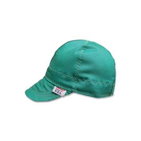 Comeaux Caps Single Sided Cap, 7, Green 118-1000FR7A-7