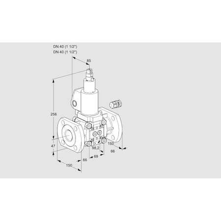 Honeywell Kromschroder VAS240F/LWGL KS88010292