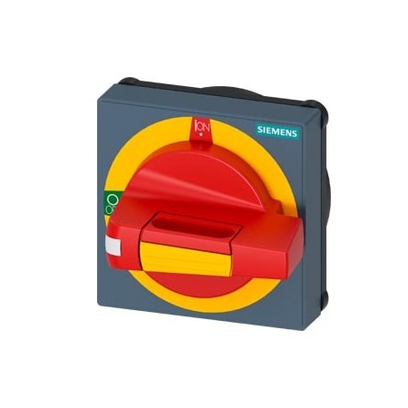 Siemens Handle with masking frame Emergency switching-off Size 75x 75 for shaft 8x 8UD1731-2AF05