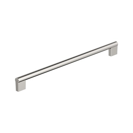 Amerock Versa 12-5/8 inch 320mm Center-to-Center Polished Nickel Cabinet Pull BP55534PN