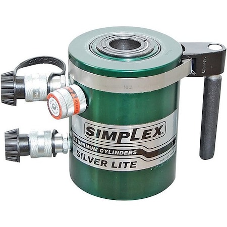 Enerpac Hollow Hydraulic Ram, Aluminum, RACD RACD5010